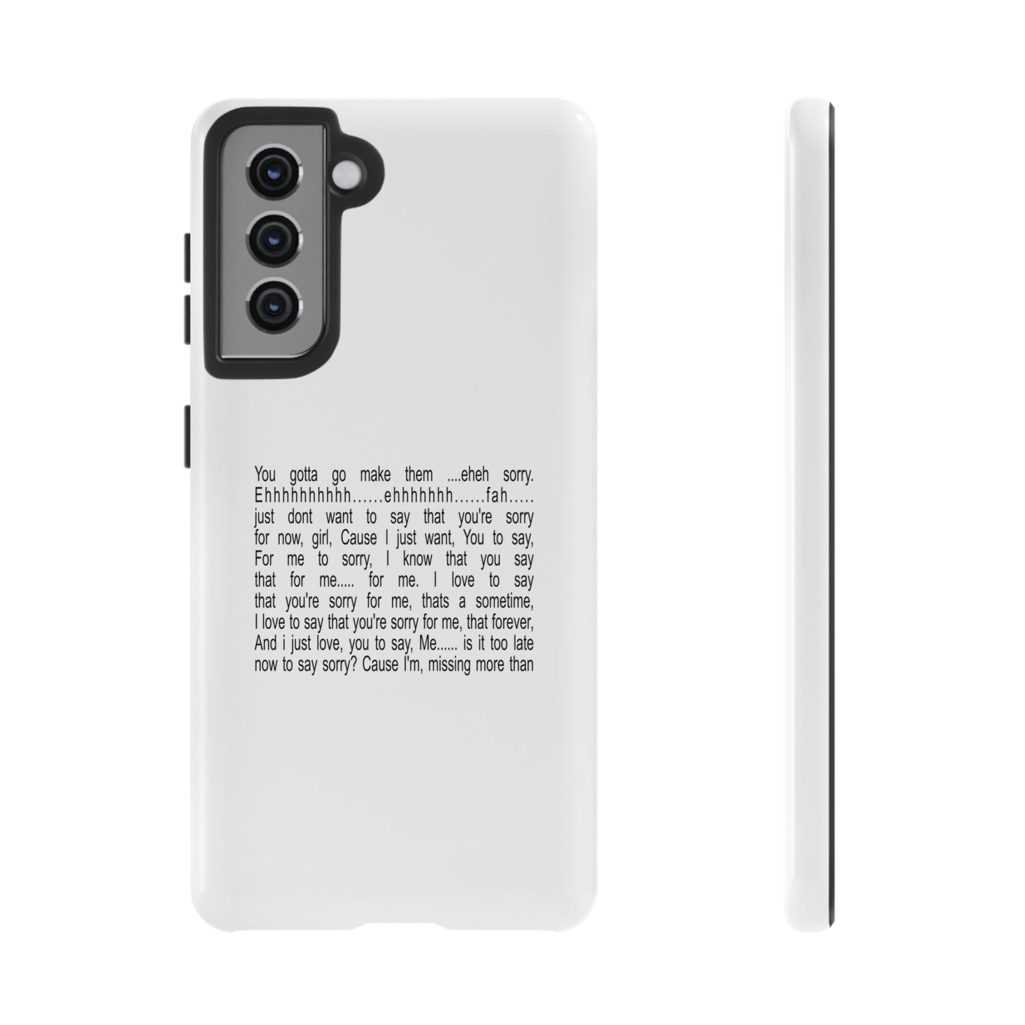 The "Sorry" Guy Viral Meme Phone Case | Viral TikTok Edition