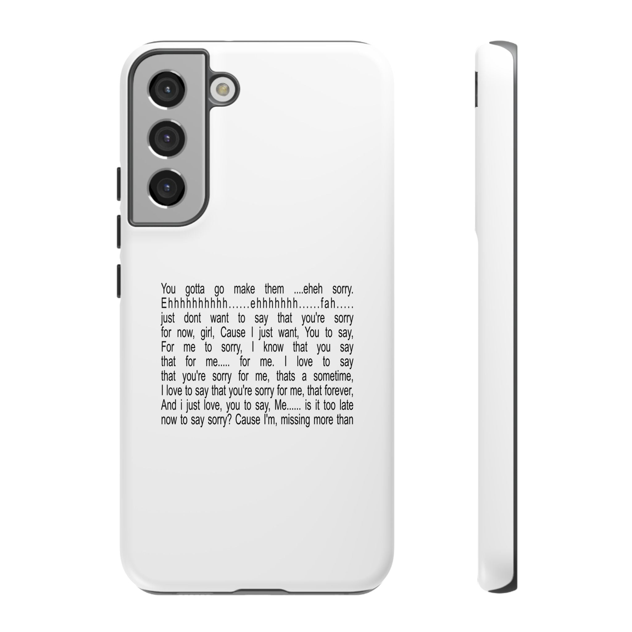 The "Sorry" Guy Viral Meme Phone Case | Viral TikTok Edition